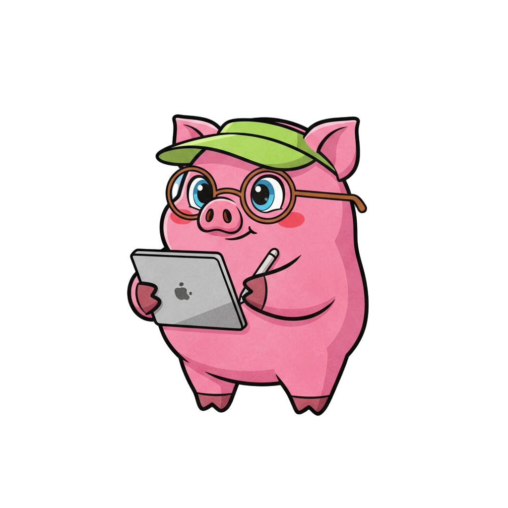 Calculating on tablet