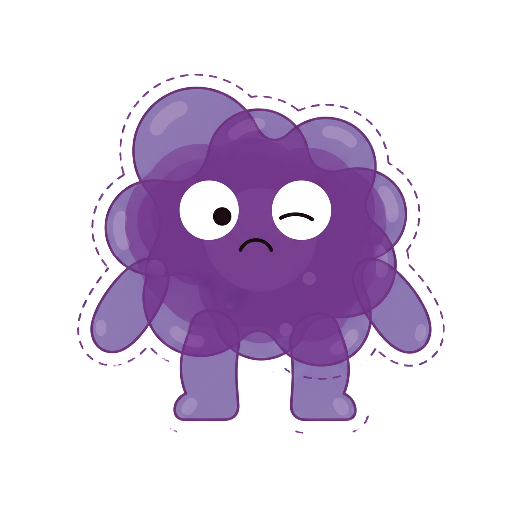 Confused blink - Eraser