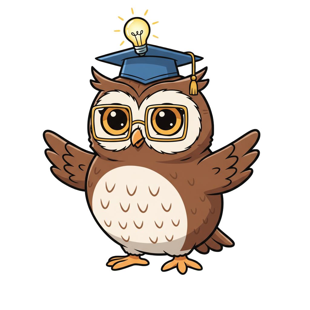 Idea lightbulb - Owl Teacher