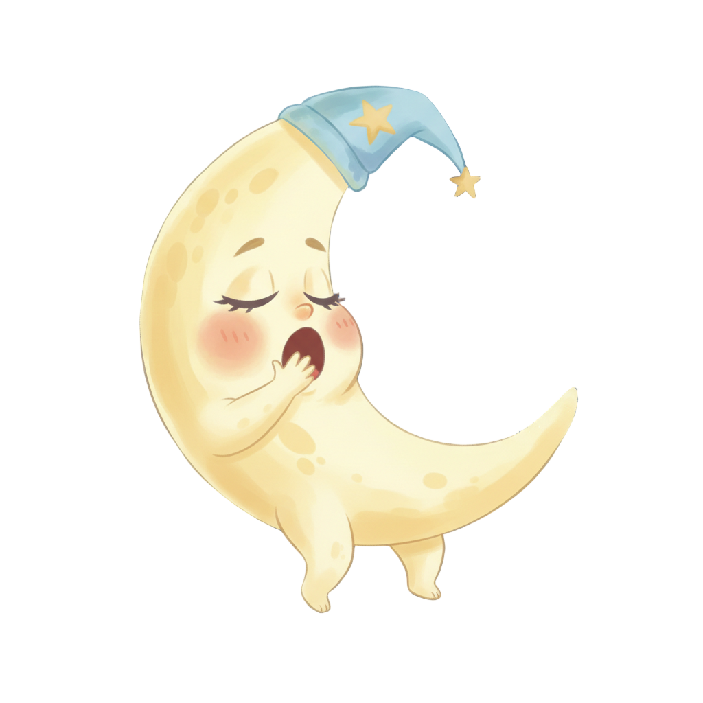 Sleepy yawn - Sleepy Moon