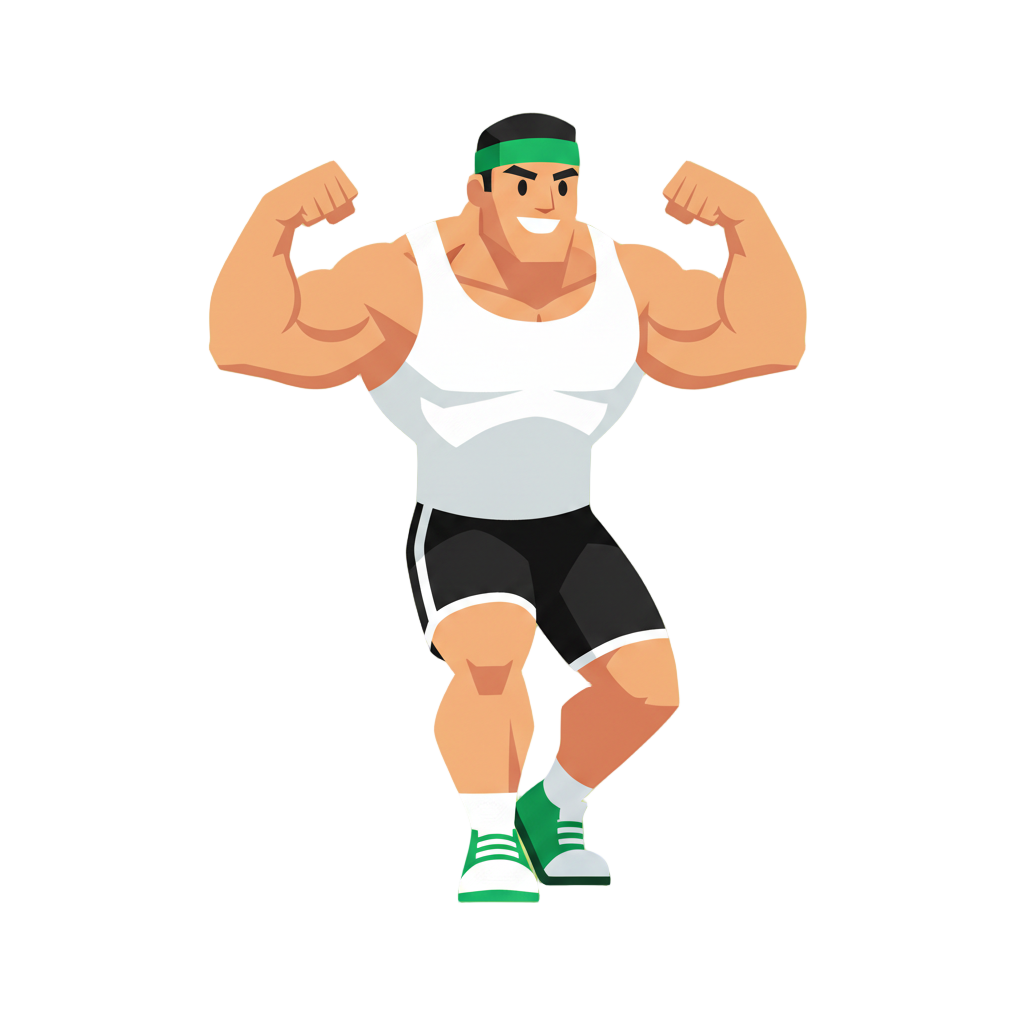 Flexing muscles - Coach Flex